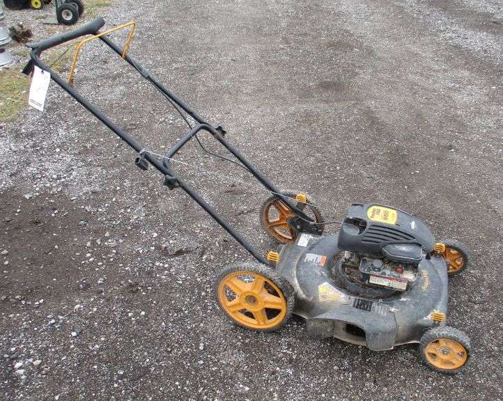 Poulan Push Mower, for parts or repair, as is Albrecht Auction Service