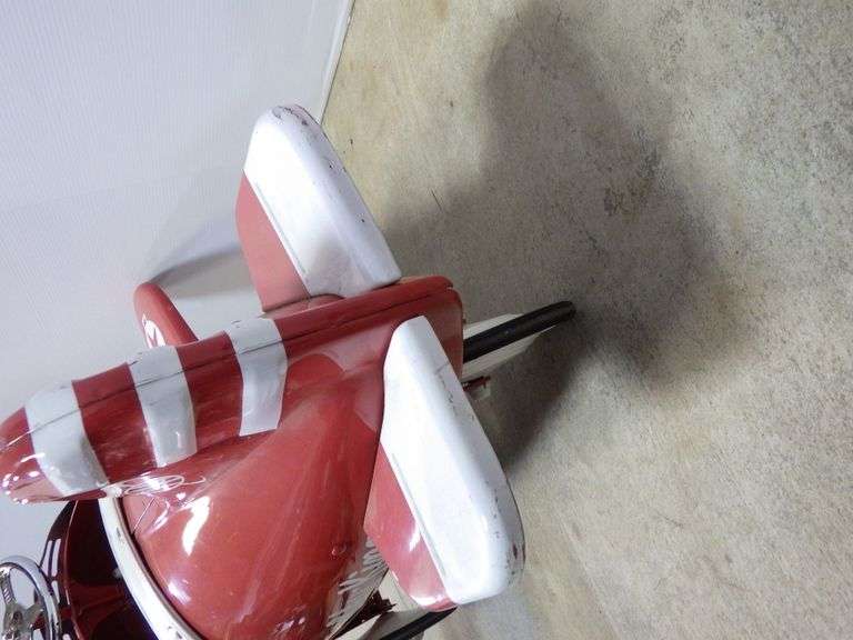 Older Sky King pedal car with AAA logo, 44"L Albrecht Auction Service