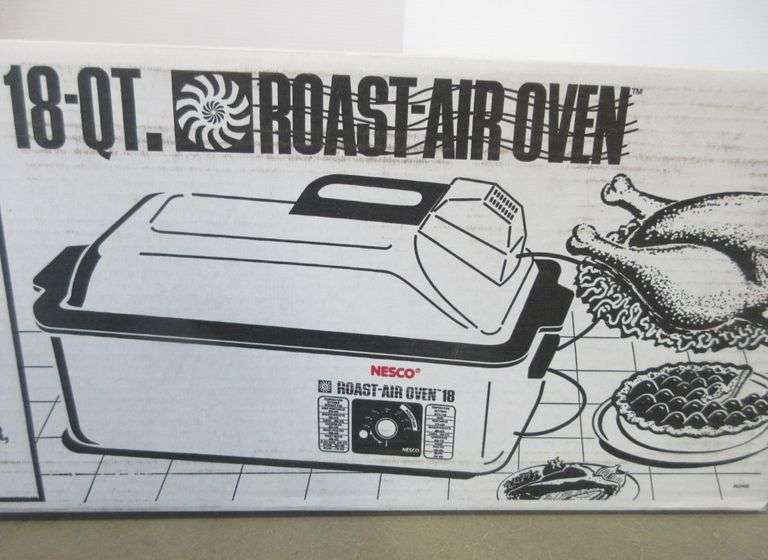 Nesco 18 quart roast air oven, portable electric convection roaster