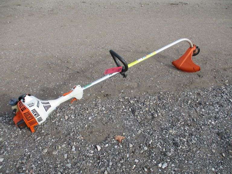 Stihl FS46C trimmer, needs carb work, will run, as is Albrecht