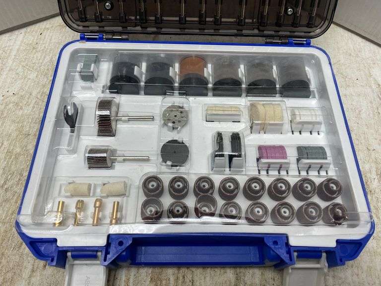 Apex 357 piece rotary tool accessories kit, very nice, one piece