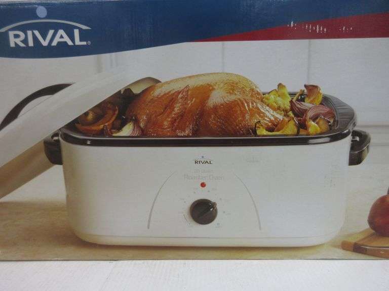 Rival 20Quart roaster oven, like new Albrecht Auction Service