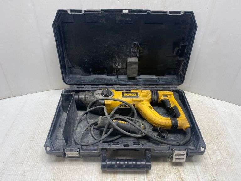 DeWALT 1" rotary hammer drill, Model No. D25223, used Albrecht