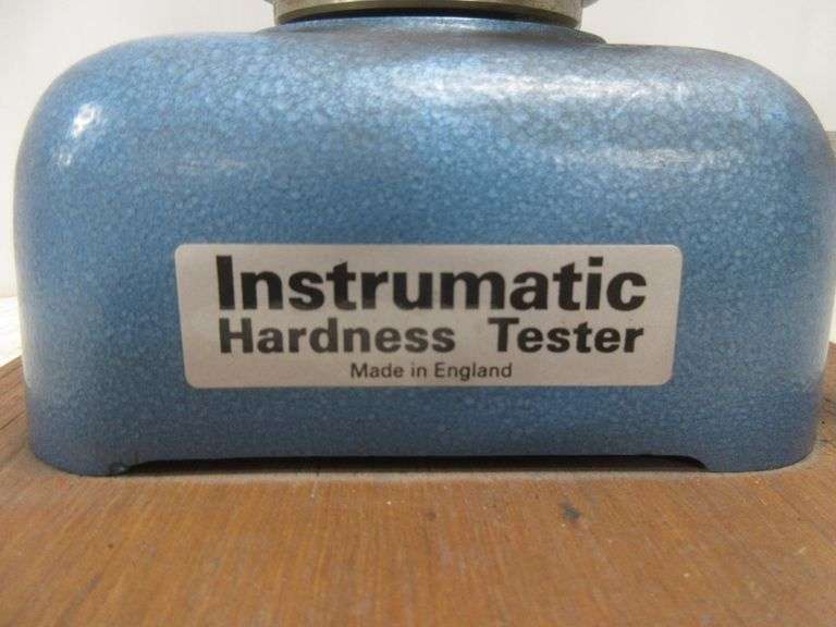 Fowler Instrumatic hardness tester, dial missing face cover/glass