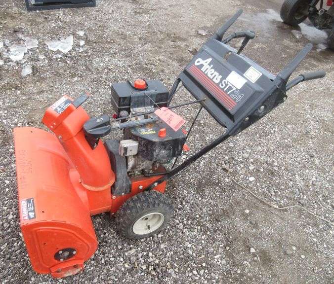 Ariens ST724 Snowblower, ran last year, but won't start now, as is