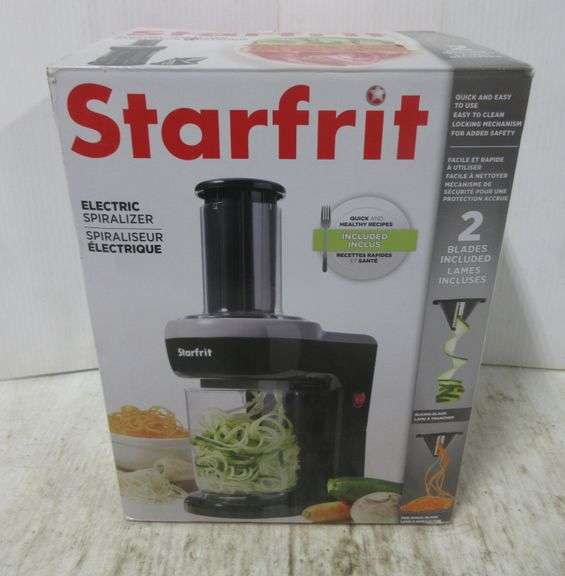 StarFrit electric spiralizer, new Albrecht Auction Service