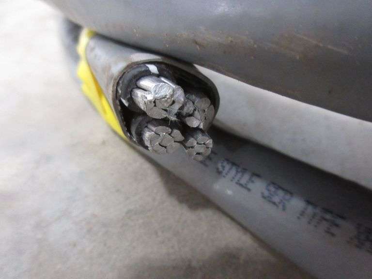 85' of 2224 AL SER cable wire, never used Albrecht Auction Service