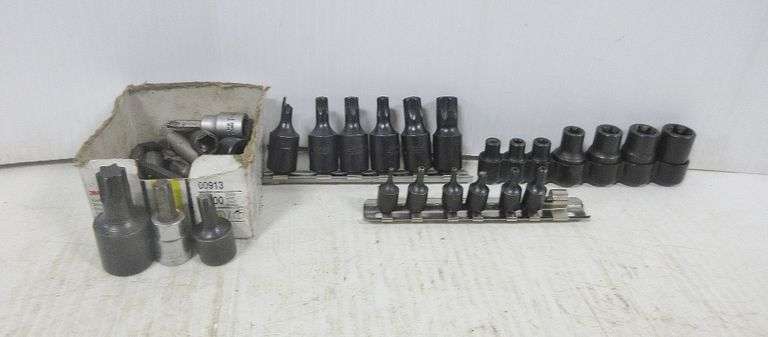 Assorted torx bit sets - Albrecht Auction Service