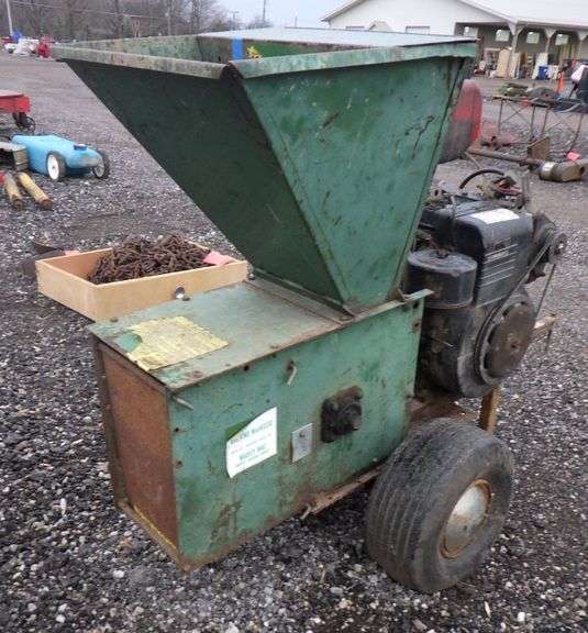 Amerind Mackissic Mighty Mac compost shredder grinder, good, used