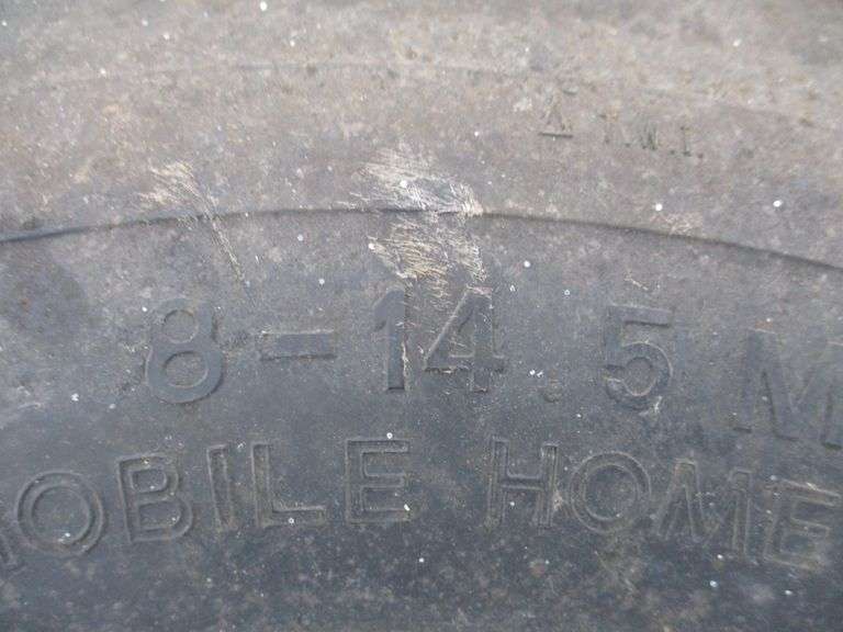 (4) 814.5 Mobile Home Rims, used Albrecht Auction Service