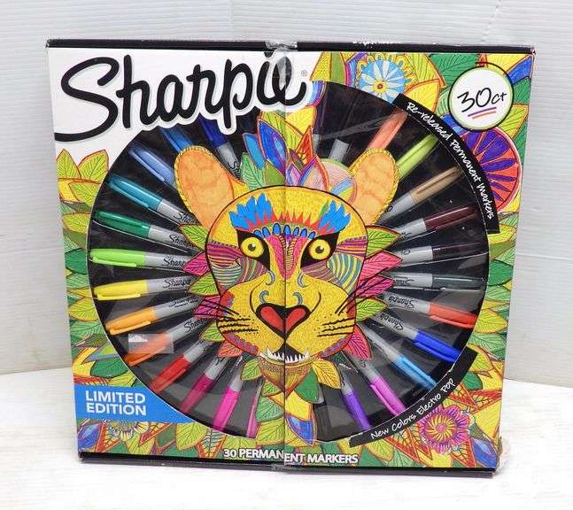 (30) Limited edition color package of Sharpies, works, new in opened