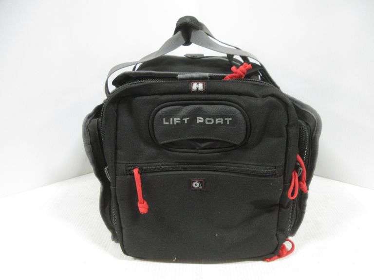 GPS "Wild About Shooting" pistol tactical gun range black bag with