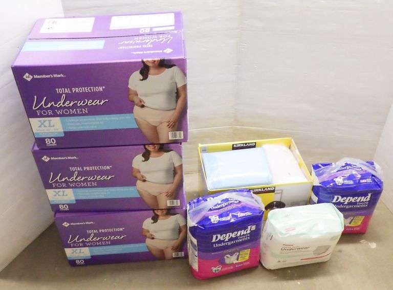 Incontinence underwear, size XL ladies, over (300) total Albrecht