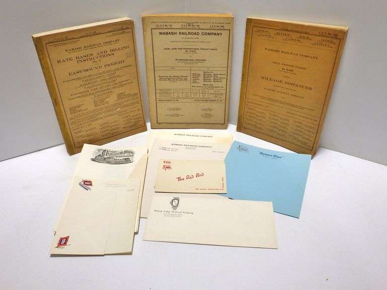 1951 Wabash Railroad Company local joint and proportional freight