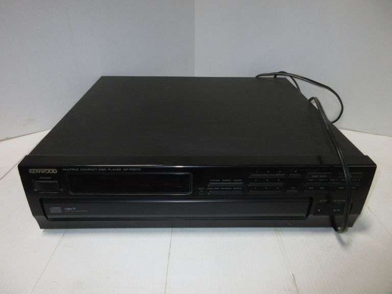 Kenwood 5disc CD player, works Albrecht Auction Service