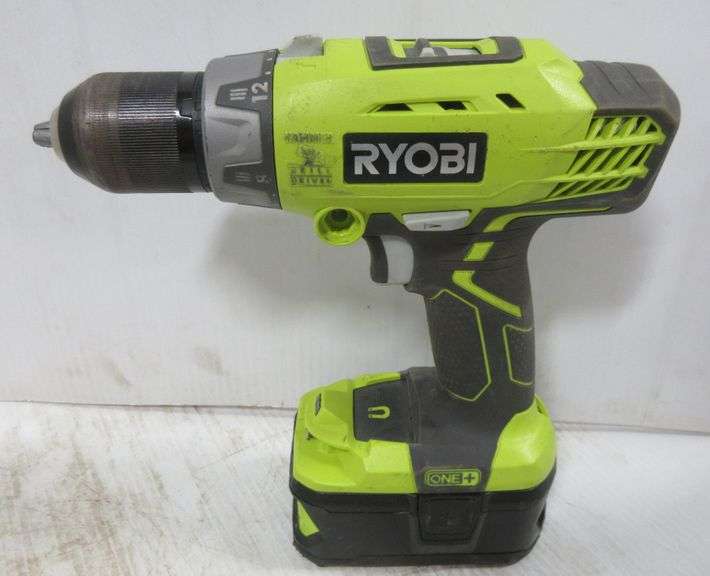 Ryobi hammer drill, G.O replacement battery, woks Albrecht Auction
