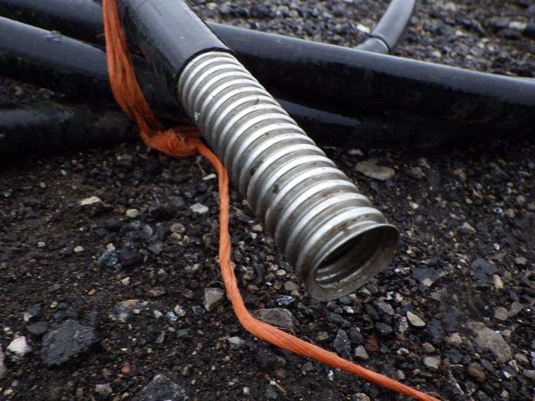 Flexible LP gas line, used Albrecht Auction Service