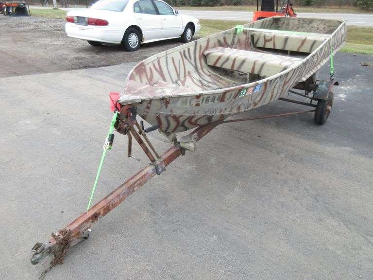 12' Boat and trailer, Buyer’s Responsibility to Acquire a Weigh Slip if