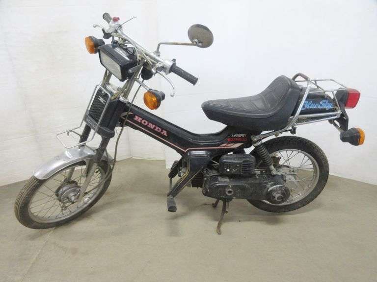 1982 Honda Urban Express moped, 1,878 miles on odometer, ran well until