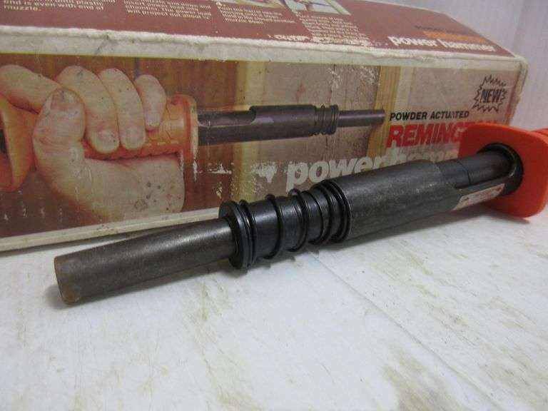 Remington powder actuated tool, model no. 476, in used, good condition Albrecht Auction Service
