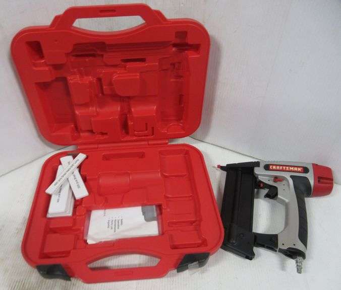 Craftsman Brad Nailer Kit Albrecht Auction Service