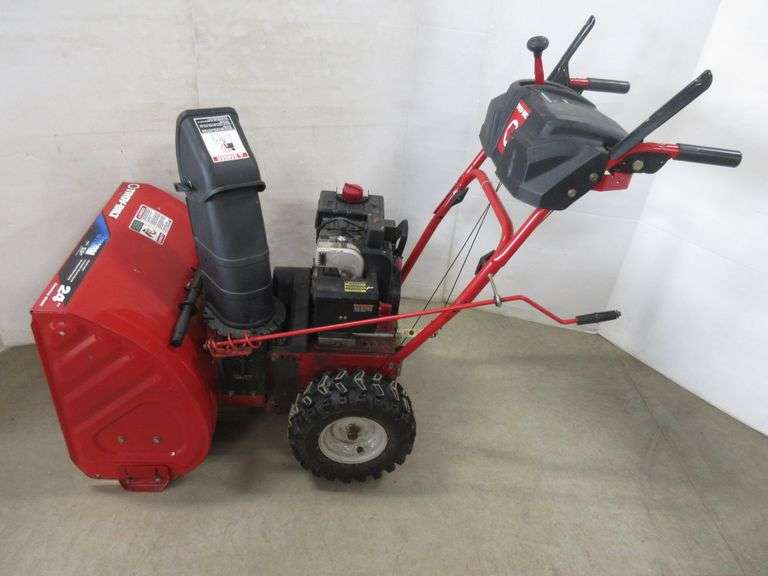 TroyBilt Storm snowblower 5.5 HP with electric start, 24” cut, six