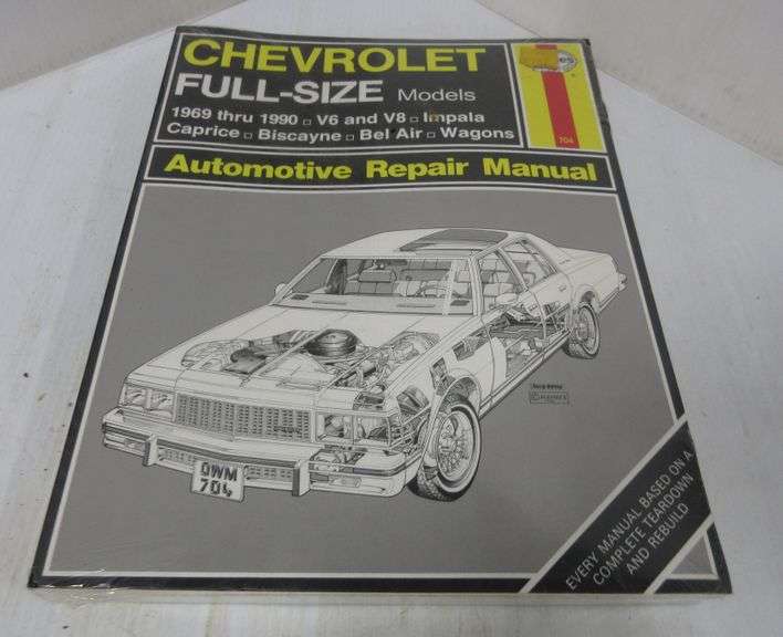 thumbnail image 2 of 1969 Chevrolet Shop Manual – Service Repair Book – Haynes/Chilton Style Guide ST130-69 2 of 6