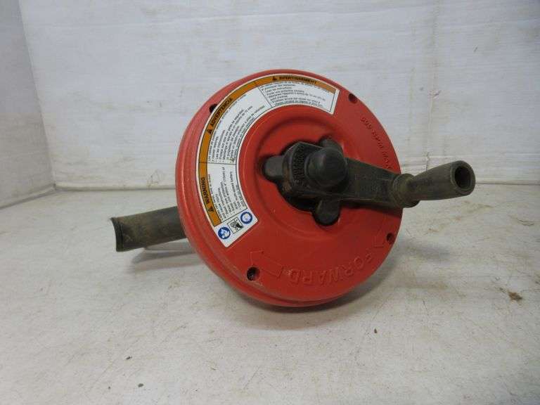 Ridgid Power Spin Drain Cleaner with Auto Feed Albrecht Auction Service