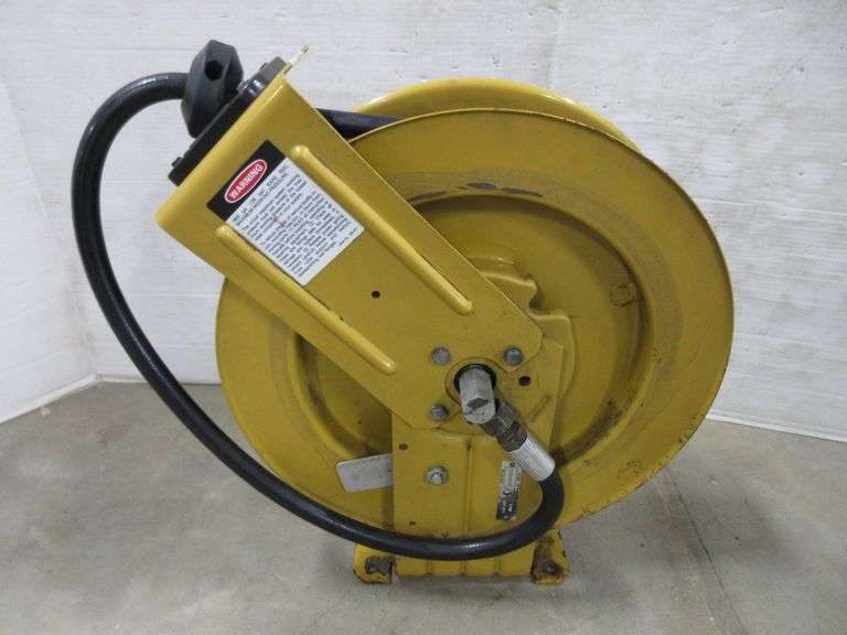 Retractable Oil Dispensing Hose Reel Albrecht Auction Service