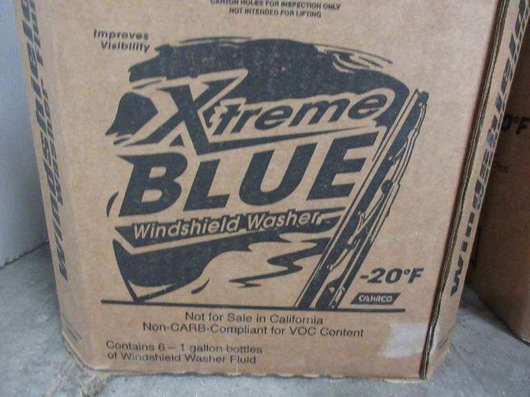 (19)Xtreme Blue Windshield Washer Fluid Albrecht Auction Service