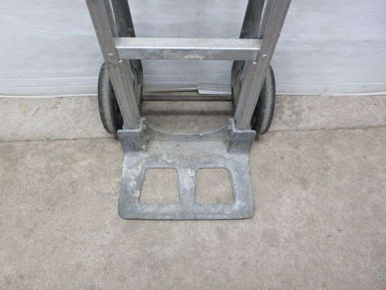 Magliner, USA made, aluminum dolly hand cart with hard, flat free tires