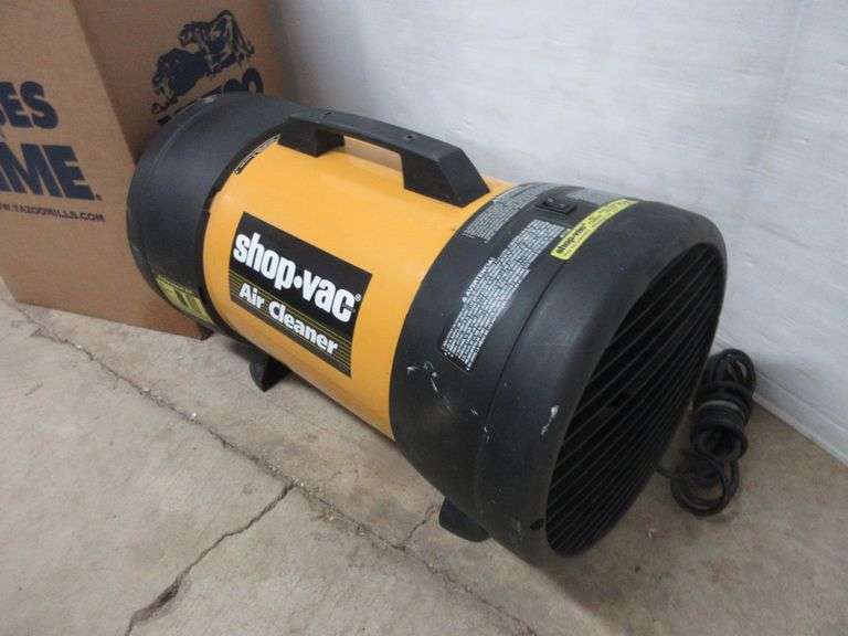 ShopVac commercial air cleaner, model no. AC235A, excellent Albrecht Auction Service
