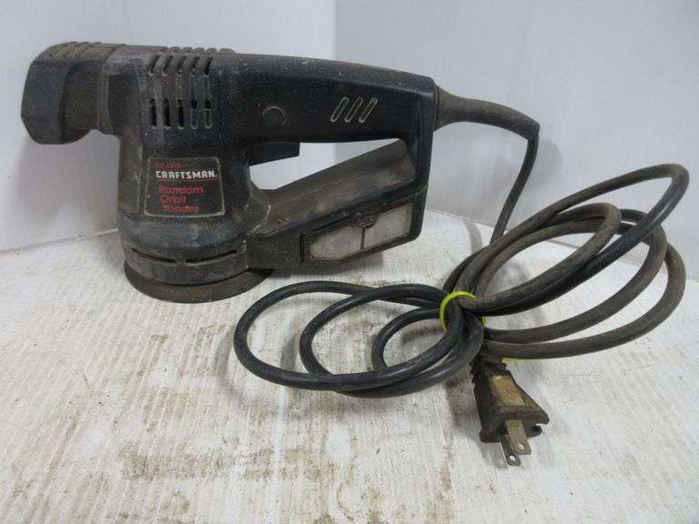 Craftsman power buffer, Craftsman orbit sander, Drill Master palm