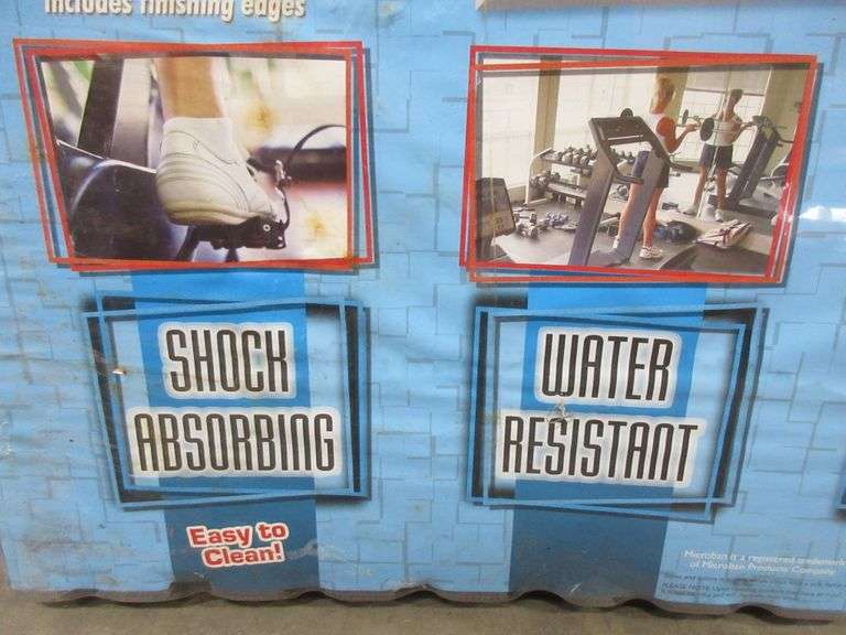 (6) Interlocking gym mats, 24 sq. ft., new Albrecht Auction Service