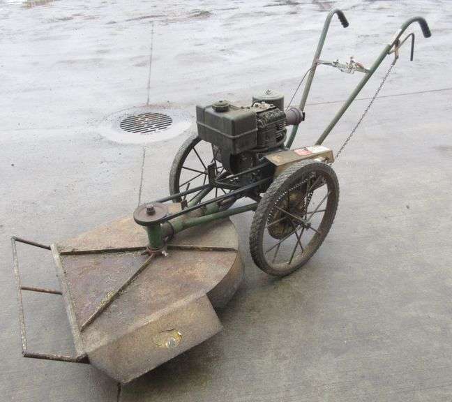 Walk behind brush mower by "The Whipper", 8 HP Briggs engine, 24" cut