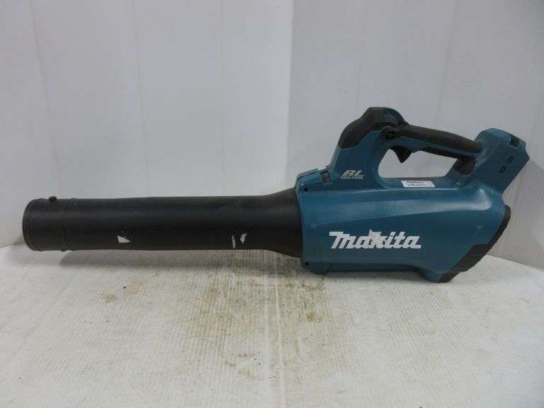 Makita leaf blower, no battery or charger, unable to test, as is