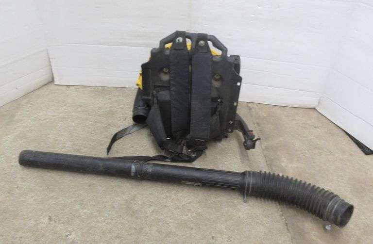 Cub Cadet commercial BB40 backpack leaf blower, runs well, started up
