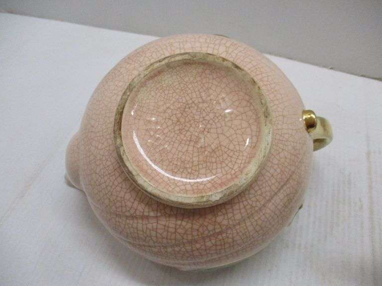 (2) Old teapots, Hull Art Magnolia + 120, it has a small chip under