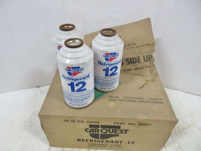 (10) Cans of refrigerant, Must have License from State of Michigan or