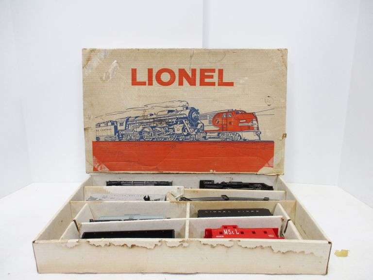 lionel-train-set-includes-19350-501-steam-freight-with-headlight-6p