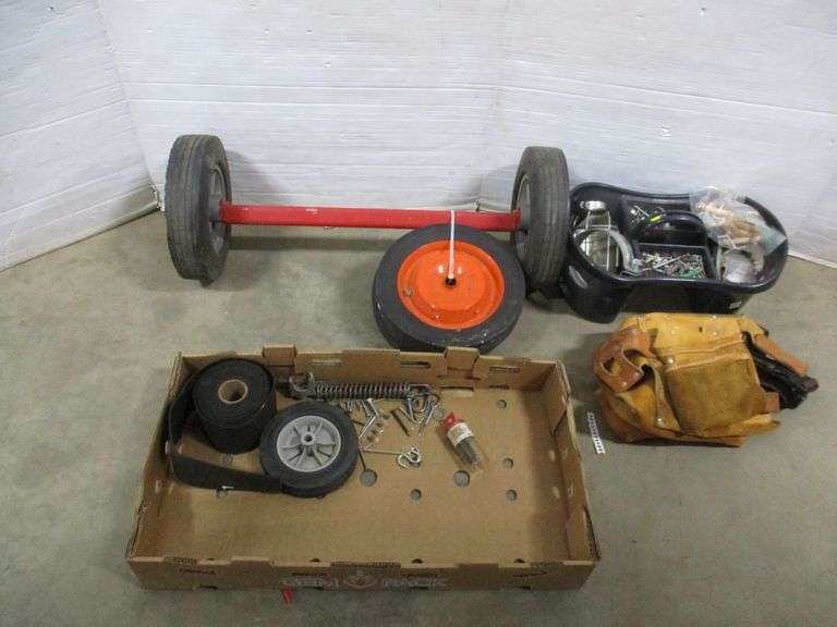 21" Straight axle bearings and grease zerks, good for trailer or tool