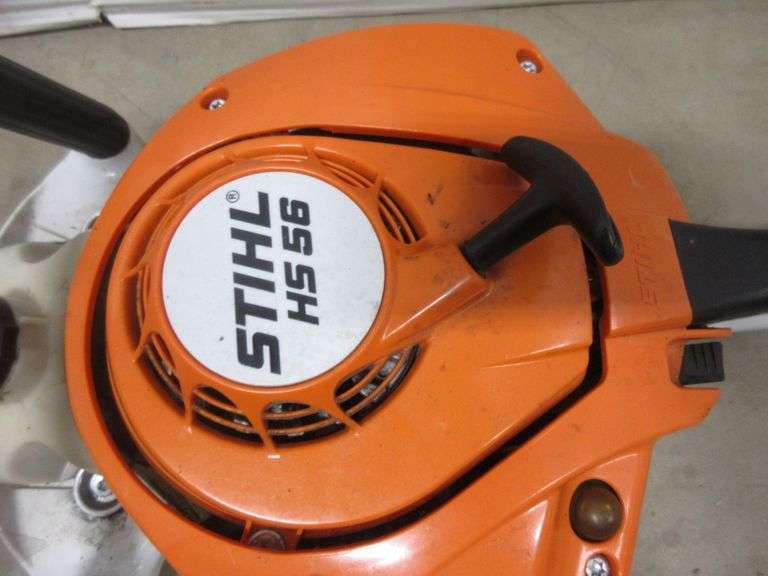 Stihl HS 56 hedge trimmer, will stall if left to idle, runs and works