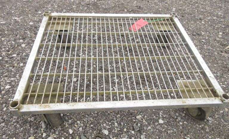 Rolling Compact Racks Small metal rolling rack, 36