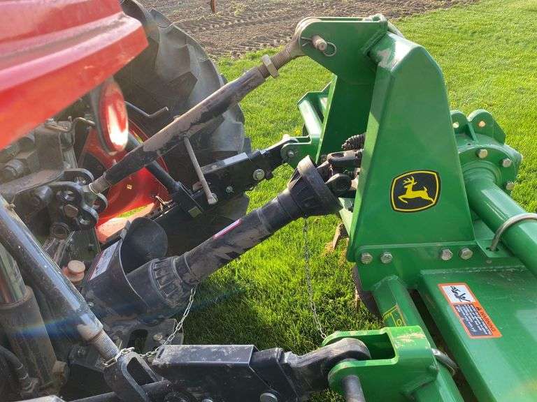 John Deere 681 7' Tiller, Excellent Condition Albrecht Auction Service