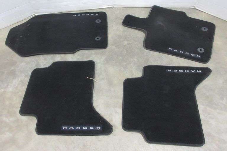 Ford Ranger floor mats, OEM from a 2018 super cab, new Albrecht