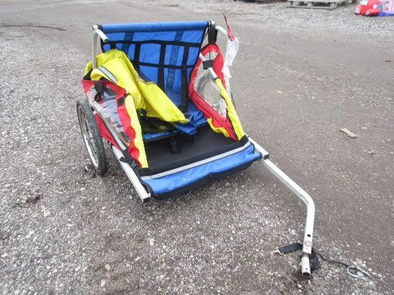 pull behind bike seat