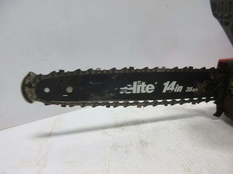 Homelite 3314 chainsaw, 33cc, 14" bar, not ran in a few years, as is