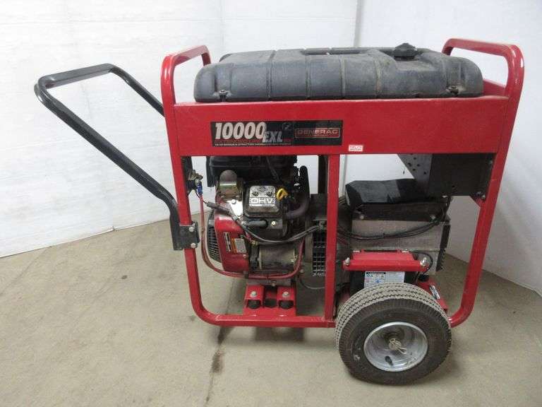 18 HP Generac 10,000W Vtwin Briggs & Stratton Vanguard motor generator