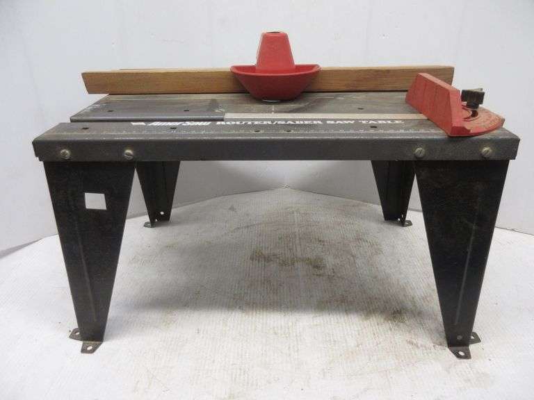 AmerSaw router/saber saw table Albrecht Auction Service