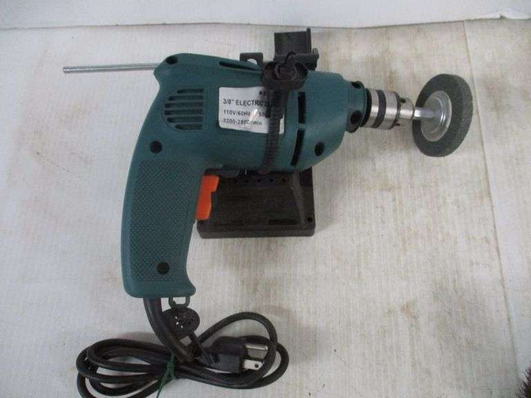 (3) Mounted drills/die grinders for grinding and polishing cut off